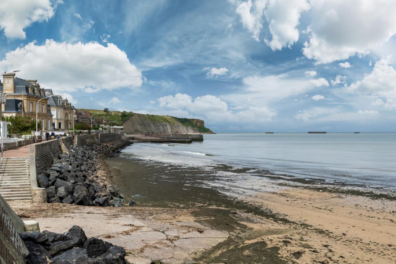 Le 22 - Studio 4P Proche Mer & Vue Bourg Arromanches-les-Bains Zewnętrze zdjęcie
